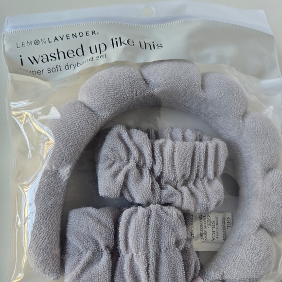 3 Pieces Lemon Lavender Super Soft Dryband Set - Picture 5 of 9